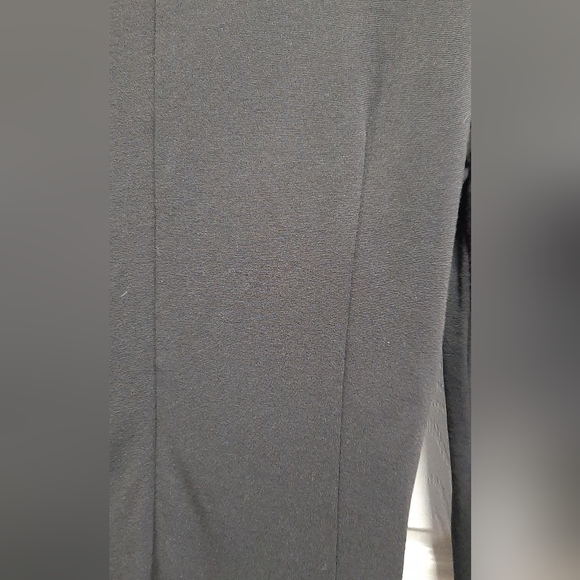 Talbots Woman's XL Classic Simple Elegant Black Dress Long Sleeve Stretch Fabric - Picture 6 of 9